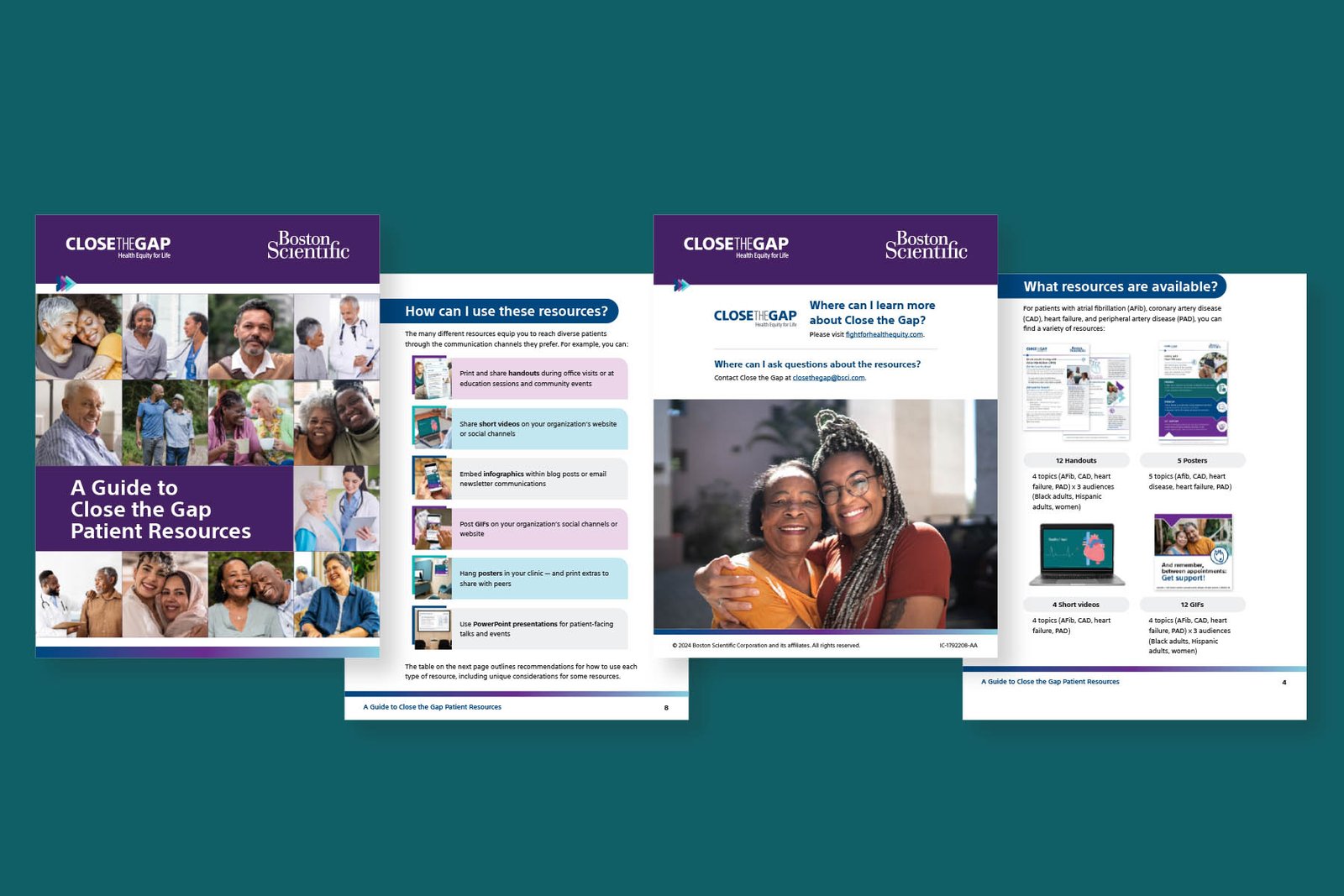 Boston Scientific Close the Gap Initiative: project artwork 2 of 2