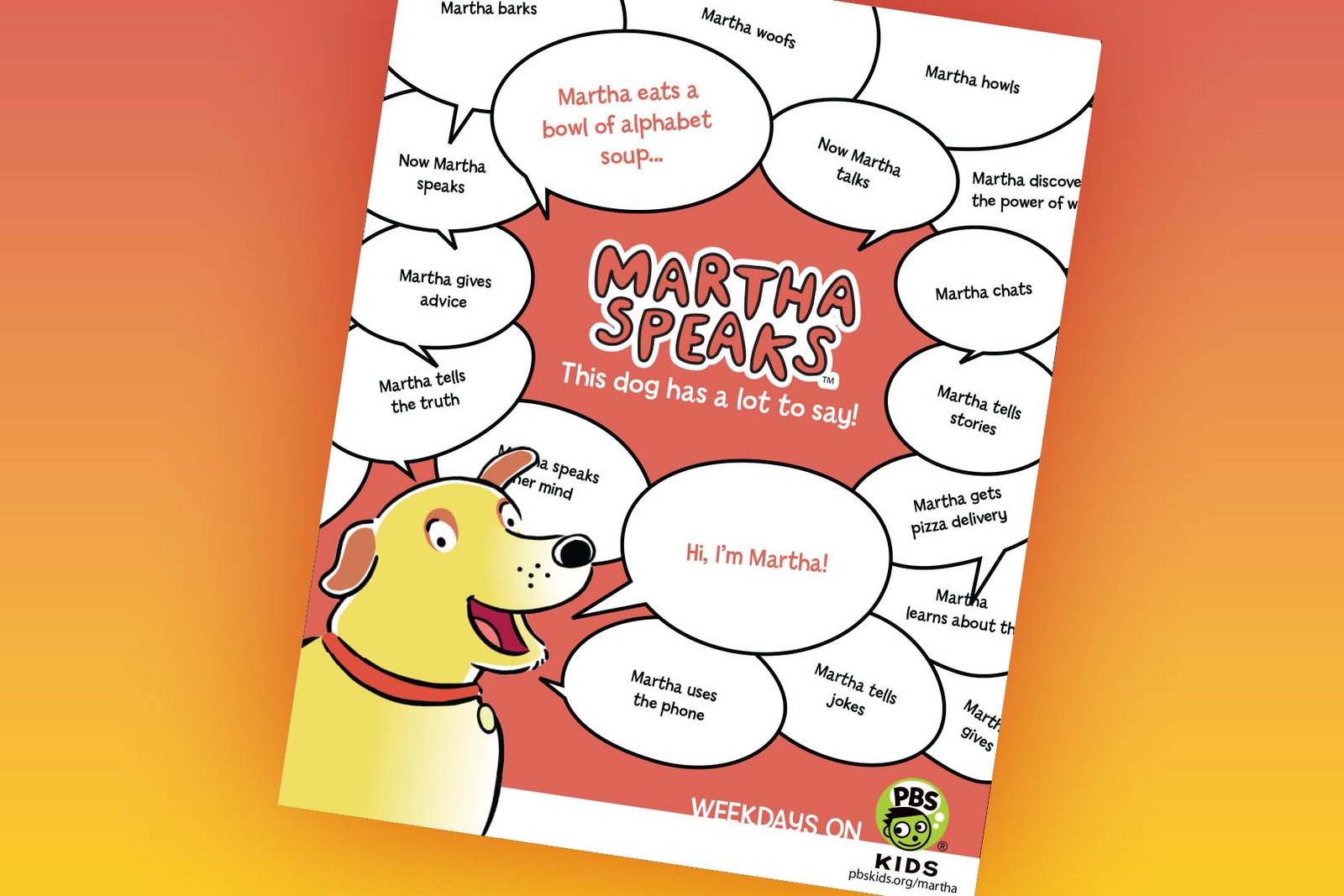 Letting Martha Do the Talking: project artwork 2 of 2